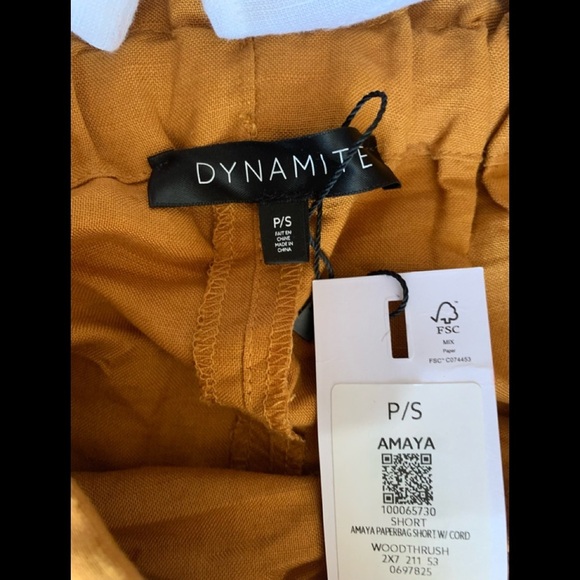 Dynamite Amaya paper bag short - Picture 7 of 10